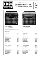 ITT Touring-professional-107-sm - Manual
